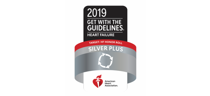 Montclair Hospital Medical Center Receives Get With The Guidelines-Heart Failure Silver Plus Quality Achievement Award